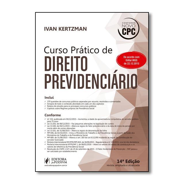 Curso de direito previdenciario