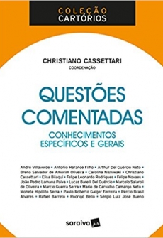 Questões Comentadas. Conhecimentos Específicos e Gerais - Coleção Cartórios - 1ªEd. 2018