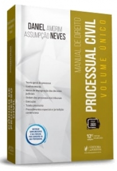 Manual de Direito Processual Civil - Volume Único - 12ªEd. 2020