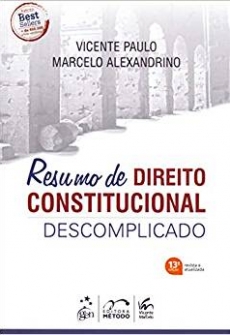 Resumo de Direito Constitucional Descomplicado - 13ª Edição 2019