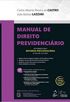 Manual de Direito Previdenciário - 23ªEd. 2020
