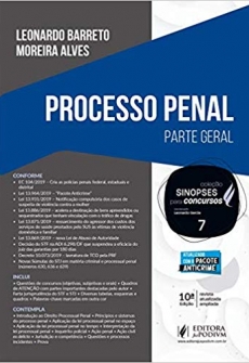 Sinopses Para Concursos - Processo Penal: Parte Geral Vol. 7 - 10ªEd. 2020