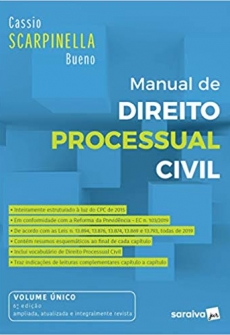 Manual de Direito Processual Civil - 6ª Ed. 2020