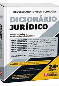 Dicionário Jurídico - 26ªEd. 2020