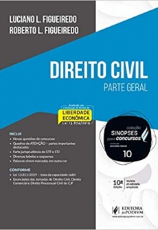Sinopses Para Concursos - Direito Civil: Parte Geral Vol. 10 - 10ªEd. 2020