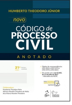 Novo Código de Processo Civil Anotado - 21ª Edição 2018