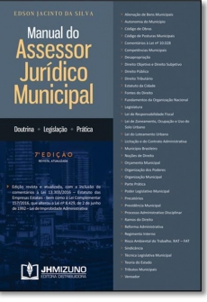 Manual do Assessor Jurídico Municipal - 7ª Edição 2017
