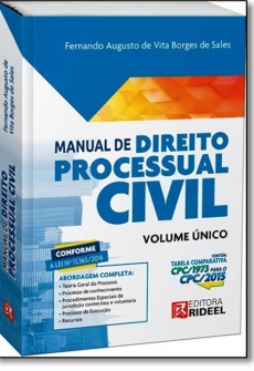 Manual de Processo Civil - 1ª Edição 2017