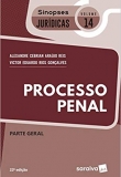 Processo Penal - Parte Geral. Coleção Sinopses Jurídicas 14 - 22ªEd. 2018