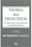 Teoria dos Princípios: da Definição à Aplicação dos Princípios Jurídicos - 18ªEd. 2018